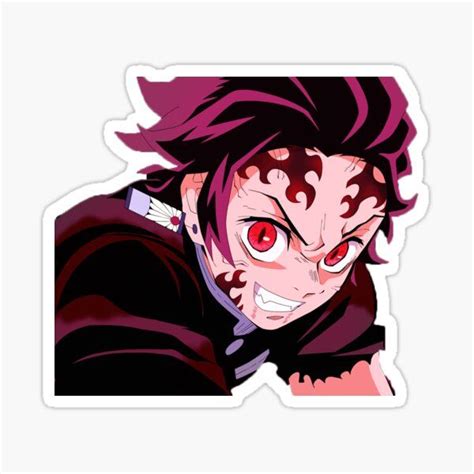 Tanjiro Kamado Sticker By Sbmarket Anime Demon Slayer Anime Anime