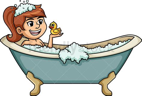 Are you looking for the best bubble bath clipart for your personal blogs, projects or designs, then clipartmag is the place just for you. White Woman Enjoying Bath In The Tub Cartoon Clipart ...