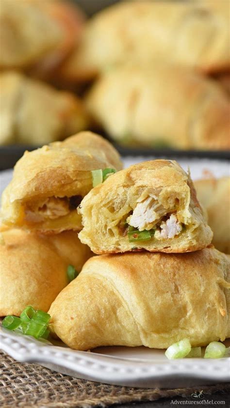 Make An Easy Recipe For Crescent Roll Appetizers Filled With Leftover