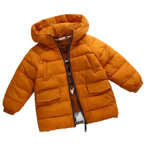 Baby Boys Jacket 2019 Autumn Winter Jacket Coat Kids Warm Thick Hooded