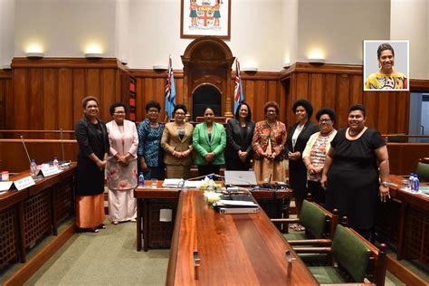 fiji women representation in parliament continues to improve parliament of the republic of fiji