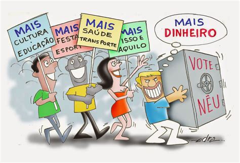 Cartunista Edra Exposição De Charges Com Tema Eleições E Do O Abc