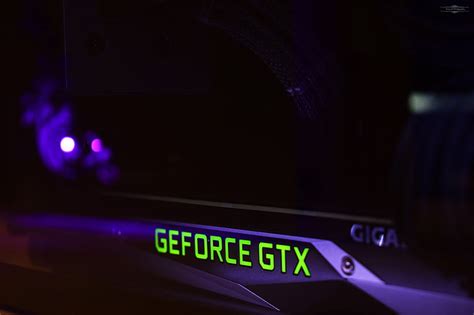 Hd Wallpaper Nvidia Geforce Gtx Gpu Technology Illuminated