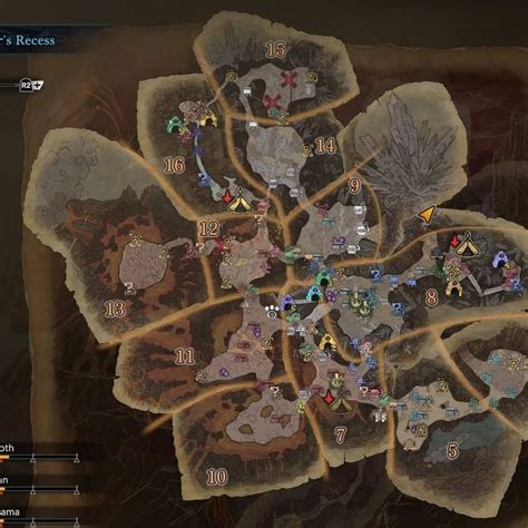 Ancient Forest Monster Hunter World Map United States Map