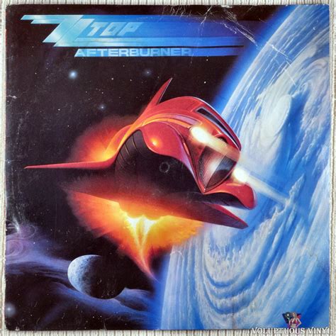 Zz Top ‎ Afterburner 1985 Vinyl Lp Album Voluptuous Vinyl Records