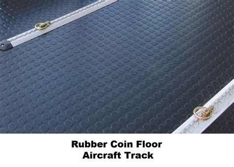 We've used their cleated rubber flooring in livestock trailers, portable loading chutes, cat walks around livestock facilities and in front of the cattle chutes to prevent slipping and falling. Enclosed Trailer Rubber Coin Flooring | Floor Matttroy