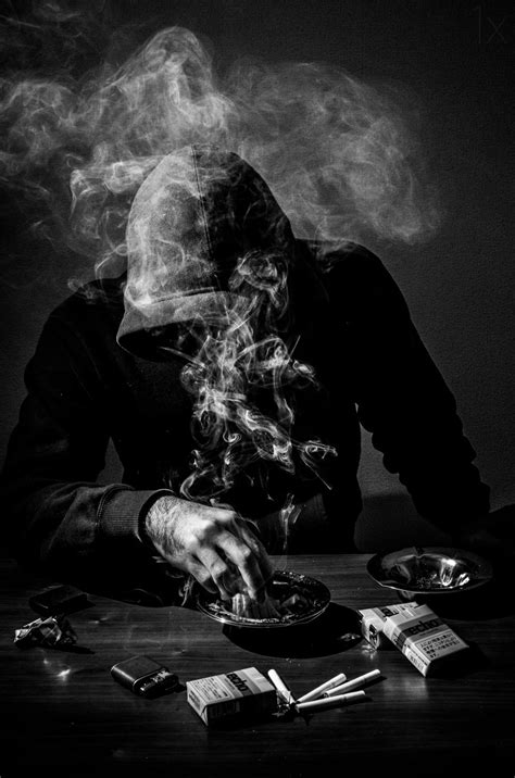 1x Smoker By Kenji Kikuchi Smoke Photography Creative Photography