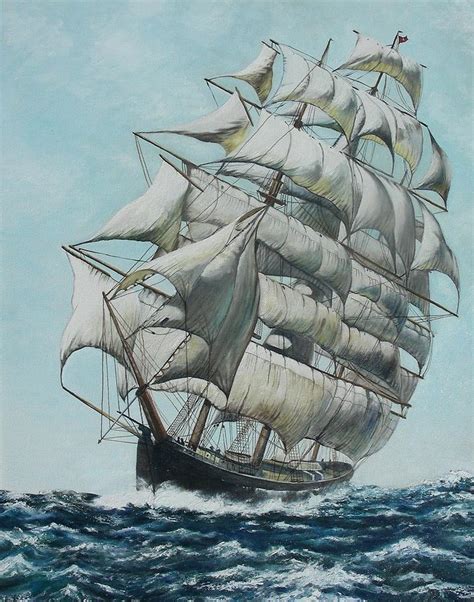 Clipper Ship Drawings