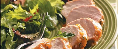 The horseradish sauce is the tangy, creamy, pungent element this dish needs. How to Make Apricot Ginger Glazed Roasted Pork Tenderloin ...