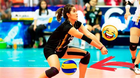 Top 10 Ball Between The Legs In Womens Volleyball 2017 Best