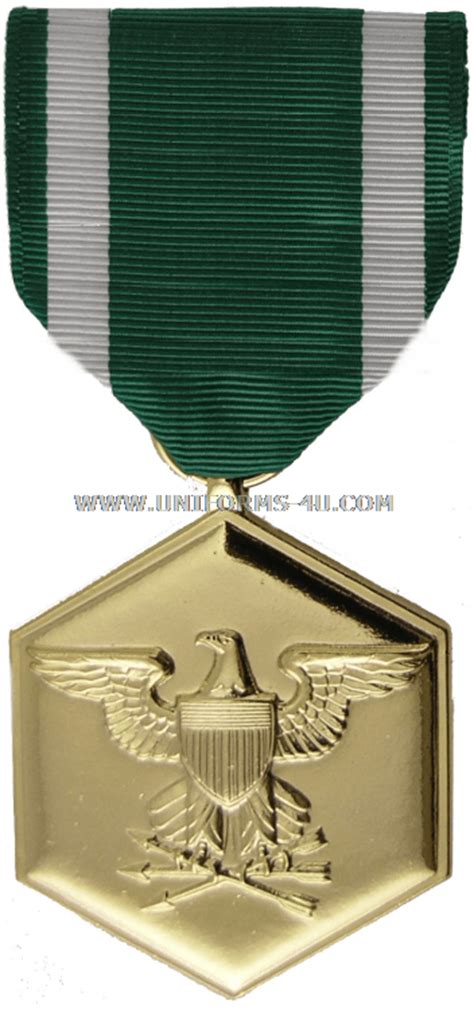 Navy And Marine Corps Commendation Anodized Medal