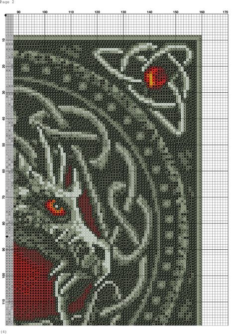 Dragon cross stitch image by Barb Edwards on cross stitch | Fantasy ...