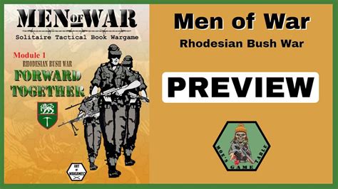 Men Of War Rhodesian Bush War From Art Of Wargames Preview Youtube