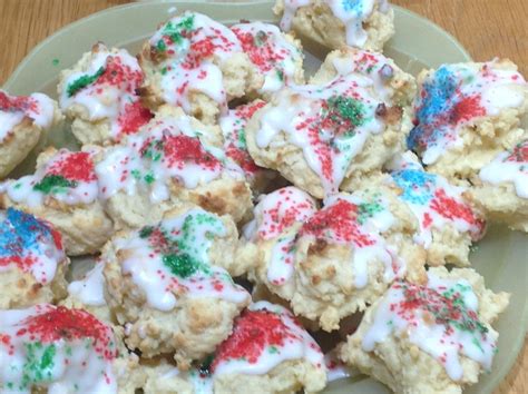 These look so nice for christmas with the red and green sprinkles. Christmas Cream Cheese Cookies · How To Bake A Cookie ...