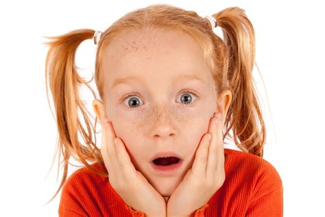 Surprised Little Girl Stock Photo Image Of Pretty Adorable 11787466