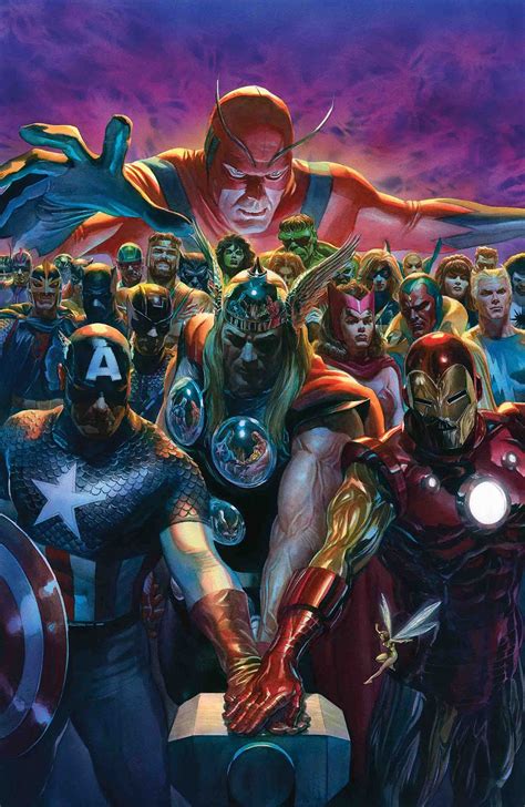 Avengers 10 Ross Cover Fresh Comics
