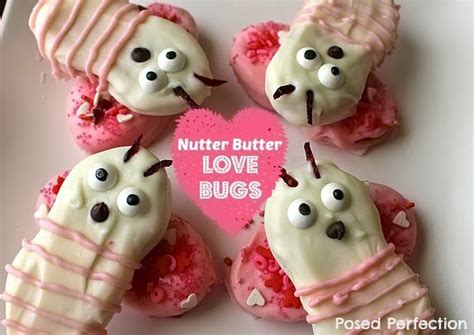 Nutter Butter Love Bugs Valentines Day Treats Funny Valentine Holiday