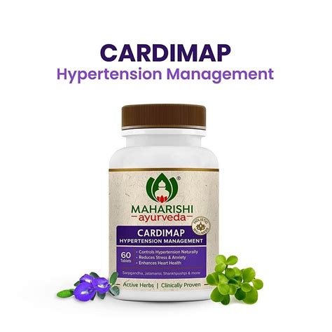 Maharishi Ayurveda Cardimap Hypertension Andblood Pressure Pure Herbal