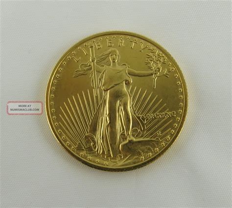 Unc 1988 American Eagle 12 Oz 999 Fine 25 Dollar Gold Coin