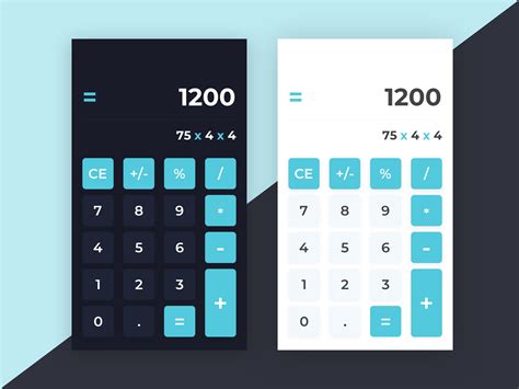 60 Calculator App Design Inspiration Muzli Design Inspiration