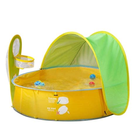 Lots of uv sun shade tent to choose from. Eleovo Baby Beach Tent, 3 in 1 Pop Up Baby Pool for Baby ...