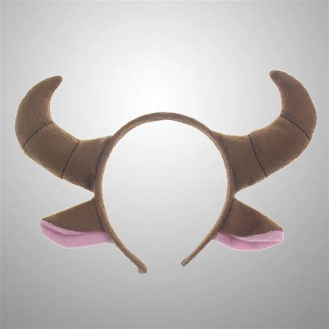 Headband Bull Horns Costume Ears Horn Cosplay Animal Bullhorn Headbands