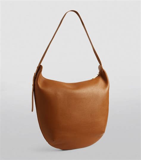 Womens The Row Brown Leather Allie Shoulder Bag Harrods Uk