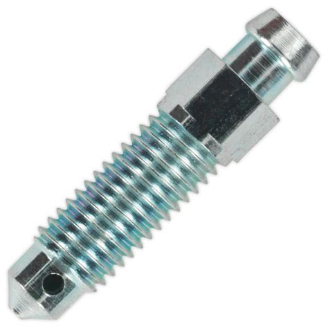 Sealey Bs1428 Brake Bleed Screw 14unf X 28mm 28tpi Long Pack Of 10