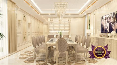 Extra Elegant Dinning Room Luxury Interior Design Company In California