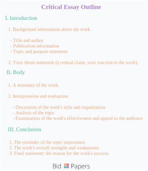 How To Write A Critical Essay Ultimate Guide By Bid4papers