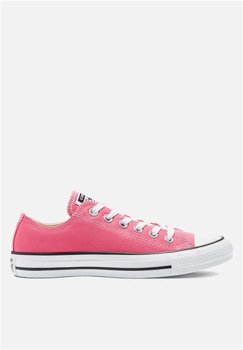 Chuck Taylor All Star Ox Hyper Pink Seasonal Color Converse Sneakers