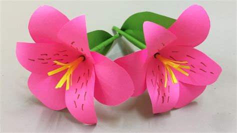 Here's everything you need to know in order to make these 3d paper flowers How to Make Beautiful Flower with Paper - Making Paper ...