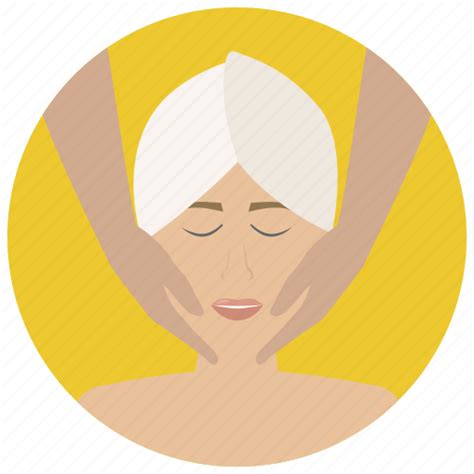 Beauty Face Massage Facial Massage Spa Treatment Wellness Icon