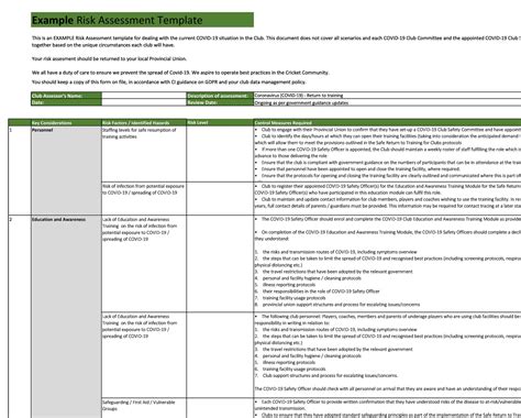 30 Useful Risk Assessment Templates Matrix Templatearchive