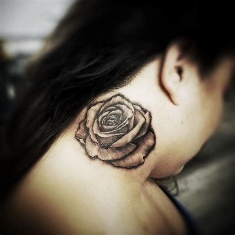 There are tattoos that easily grab people's attention. Top 71 Best Rose Neck Tattoo Ideas - 2021 Inspiration Guide
