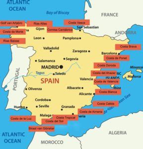 Kaart van spanje bekijk hier online de kaart van spanje. kaart Spanje - ESPANJE! | Reis- en cultuurmagazine over ...