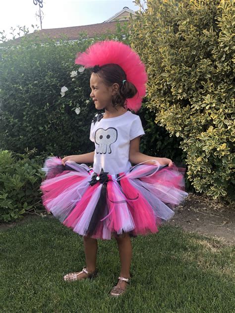 Pink Queen Barb Rock Troll Inspired Birthday Princess Tutu Birthday Set Sizes Newborn 3 M 6