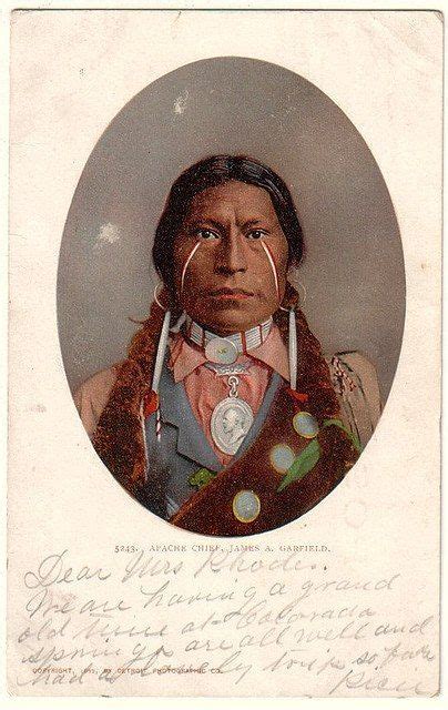 James A Garfield Apache Chief 1897 Geschichte Der Amerikanischen