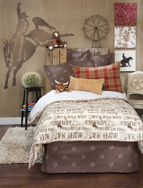 Western (99) new ain't the clothes that make the cowgirl wood decor price $9.99 quick view sale floral boots canvas wall decor was: Cowboy Theme Bedrooms - Create A Cowboy Bedroom
