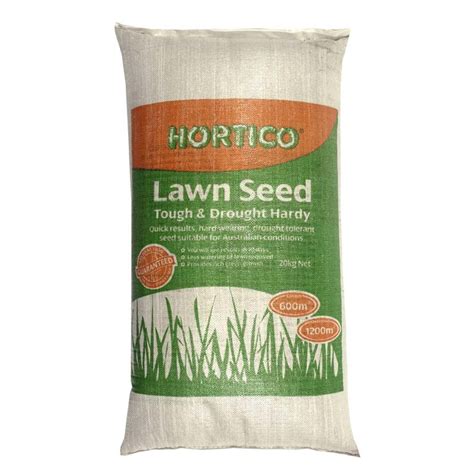 Bulk 20kg Hortico Grass Lawn Seed Tough And Drought Tolerant 600m2 Quick Coverage Ebay