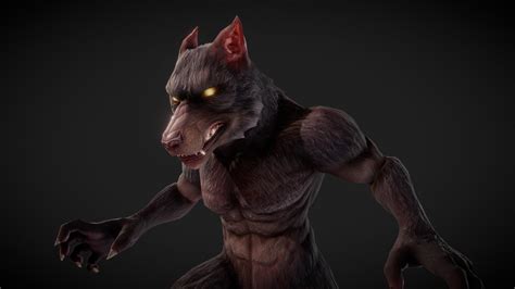 Werewolf Shardhunters 3d Model By Bellonastudio A991417 Sketchfab