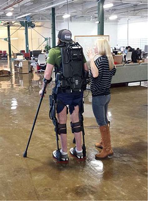 Paralyzed Madison Combat Vet Goes Robocop With Bionic Suit That Lets