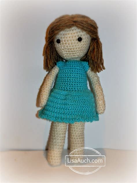 Boye doll clothes learn to crochet crafting arts and crafts kit for 18 dolls, 5 projects. In the Blue Little Crochet Dolls Dress Free Pattern