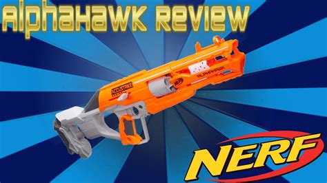Nerf Alphahawk Review New Accustrike Darts Youtube