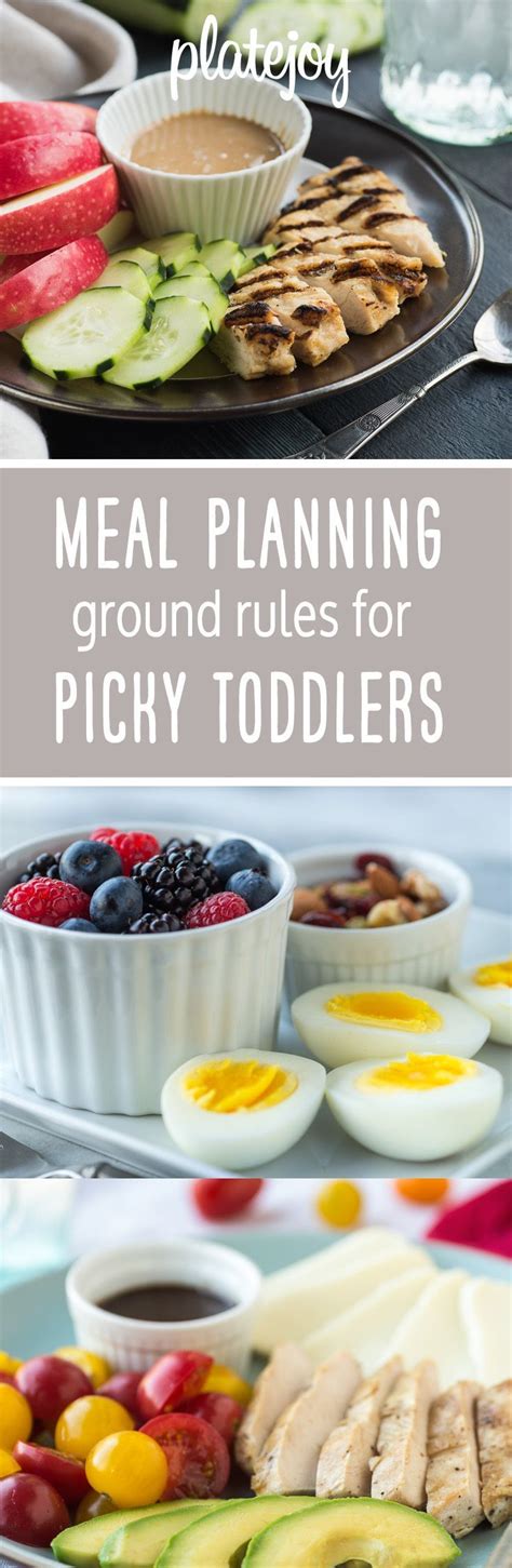 Are your kids picky eaters? Meal Planning for Toddlers: 4 Ground Rules for Picky ...