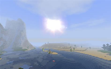 Beautiful Sunset Minecraft Map