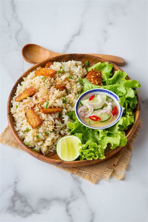Lemongrass Tempeh Fried Rice Quick And Easy Meal Woonheng