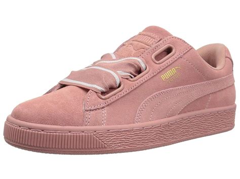 Puma Puma Women S Suede Heart Satin Wn Sneaker Pink Size Walmart Com Walmart Com
