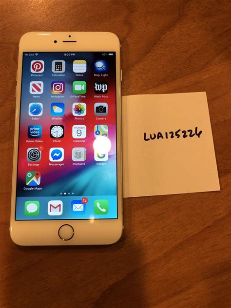 Apple Iphone 6 Plus Verizon Gold 16gb A1522 Luai25226 Swappa