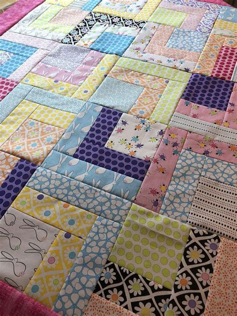 Frolic Unfinished Quilt Top 50 Inch Ready To Ship Moda Fabric